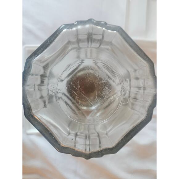 Antique Large Art Deco Country Store Glass Candy Jar with Lid - Picture 8 of 9